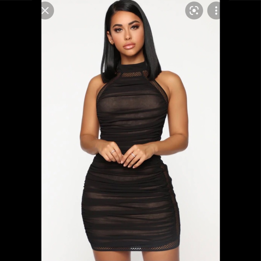 Fashions Nova Rushed mini dress